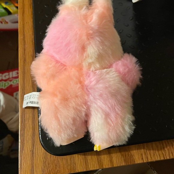Pink and White Plush Toy Lafufu - Picture 2 of 3
